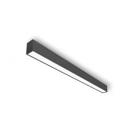 Linear Light LED Profiled-SL1 VT-2424740 50W 6500K 5500lm 149x5,3x8,3cm Black Metanor BLACK