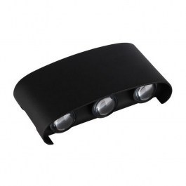Wall Light MTN-74091 Led 6W 3000Κ 510lm IP65 15,8x8x4cm Black Metanor BLACK