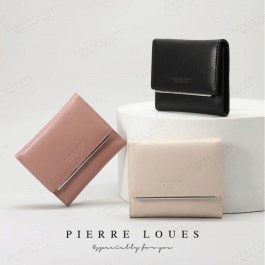 Πορτοφόλι Γυναικείο PL13-56 12x5x8,5cm Beige Pierre Loues BEIGE