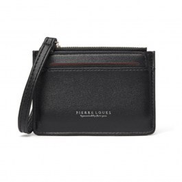 Καρτοθήκη Γυναικεία 19-45B 12x1,5x9cm Black Pierre Loues BLACK