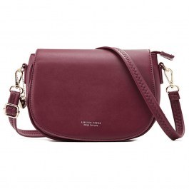 Τσάντα Χιαστί Γυναικεία 914-7 3,2Lt 23x8x17cm Bordo Pierre Loues BORDO