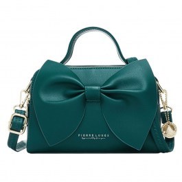 Τσάντα Χιαστί/Χειρός Γυναικεία 514-28 2,6Lt 23x7,5x15cm Green Pierre Loues GREEN