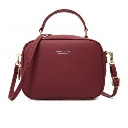 Τσάντα Χιαστί/Χειρός Γυναικεία 914-11 21x9x16cm Bordeaux Pierre Loues BORDO