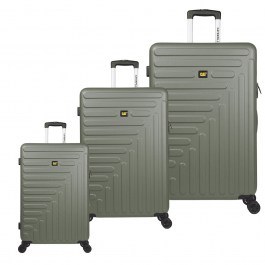 Βαλίτσες Rockford 84683-551 (Σετ 3Τμχ) Olive Green Caterpillar OLIVE GREEN