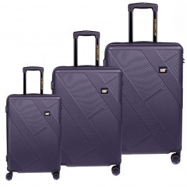 Βαλίτσες Peoria 84810-453 (Σετ 3Τμχ) Blue Caterpillar BLUE