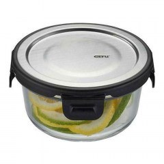 Δοχείο Φαγητού Στρογγυλό Milo GEFU-12747 400ml 13,8x6,1cm Clear-Silver Gefu