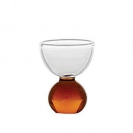 Egg Cup Bilia BA01004 5x6cm Amber-Clear Zafferano AMBER