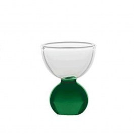 Egg Cup Bilia BA01013 5x6cm Green-Clear Zafferano GREEN-CLEAR