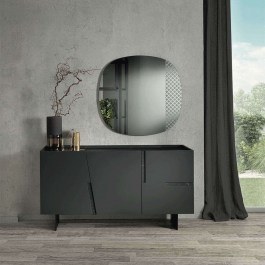 Buffet Girona 160x50x89cm Anthracite-Marble Capodarte ANTHRACITE