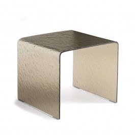 Coffee Table Plinio 45x45x48cm Bronze Capodarte BRONZE
