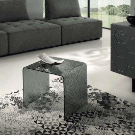 Coffee Table Plinio 45x45x48cm Smoke Capodarte SMOKE