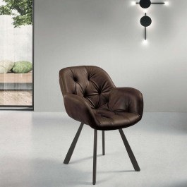 Chair Celia 66x65x85cm Brown Capodarte BROWN