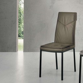 Chair Vivienne 42x60x100cm Dove Grey Capodarte DOVE GREY