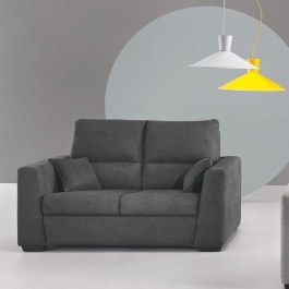 Καναπές Διθέσιος Lounge DIV.LOUNGE2PAN 153x95x97cm Anthracite Ikone Casa ANTHRACITE