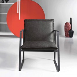 Armchair Cesca CESCA/ANTRACITE 65x68x78cm Anthracite Ikone Casa ANTHRACITE