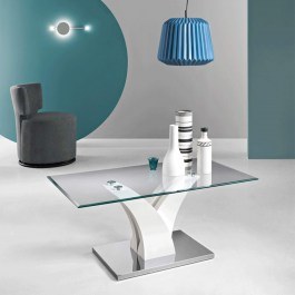 Table Coffee Tindaro TINDARO/B.CO FRAS. 110x60x46cm White Ikone Casa WHITE