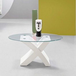 Table Coffee Tito TITO/BIANCO 110x59x45cm White Ikone Casa WHITE