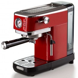 Καφετιέρα Espresso Slim Moderna 1381/13 1,1lt 1300W 15Bar Red Ariete RED