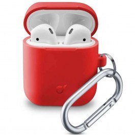 Protection Case Bounce For AirPods 1/2 355813 Red Cellular Line RED