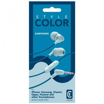 Ακουστικά Handsfree Style Color AUINEARSMARTB Blue Cellular Line