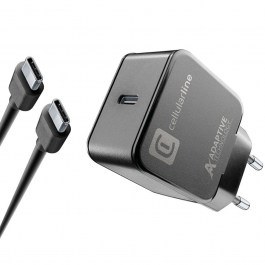Home Charger For Samsung Τype-C With Wire Type-C ACHSMKITC2C15WK 15W Black Cellular Line BLACK