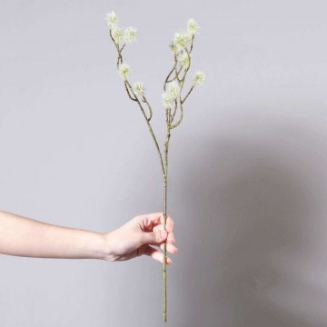 Τεχνητό Κλαδί Κορονίλλα 7541-7 7x55cm White Supergreens
