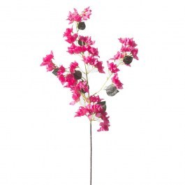 Artificial Bougainvillea Branch 4051-7 35x120cm Fuchsia Supergreens FUCHSIA
