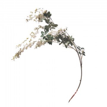 Τεχνητό Κρεμαστό Σκυλάκι 1151-7 30x110cm White Supergreens