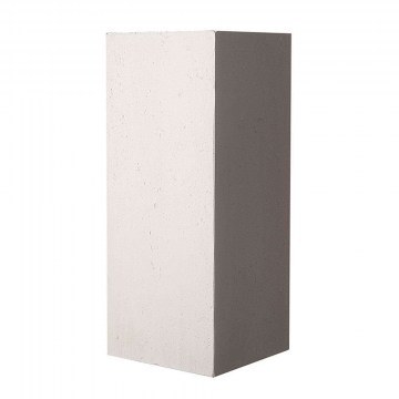 Κασπώ Πήλινο Δαπέδου Rocky L C-8050-8  34x34x70cm Light Grey Supergreens