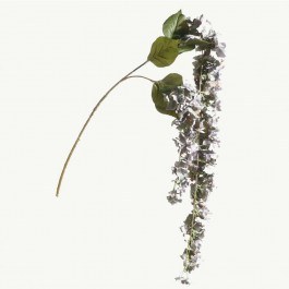 Τεχνητή Κρεμαστή Γλυσίνια 5980-7 25x160cm Grey Supergreens GREY