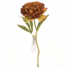 Artificial Branch Peony 5280-7 34cm Brown Supergreens BROWN