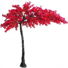 Τεχνητό Δέντρο Βουκαμβίλια 8480-6 350x320cm Red Supergreens RED