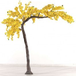 Τεχνητό Δέντρο Βουκαμβίλια 3930-6 320cm Yellow Supergreens YELLOW