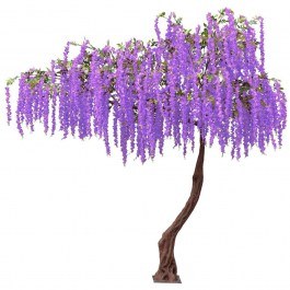 Τεχνητό Δέντρο Γλυσίνια 3480-6 210x340cm Purple Supergreens PURPLE