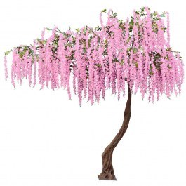 Τεχνητό Δέντρο Γλυσίνια 2480-6 210x340cm Pink Supergreens PINK