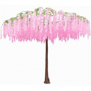 Τεχνητό Δέντρο Γλυσίνια 5480-6 370x290cm Pink Supergreens