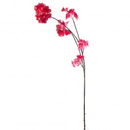 Artificial Branch Prunus 2761-7 84cm Red Supergreens RED