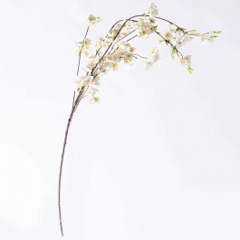 Artificial Branch Peach Tree 8951-7 15x105cm White Supergreens WHITE