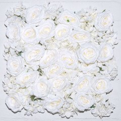 Τεχνητή Φυλλωσιά Τριαντάφυλλο 4951-7 50x50cm White Supergreens