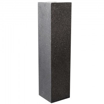 Flower Stand Clay Terazzo A-6150-8 20x20x80cm Black Supergreens