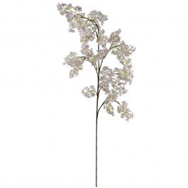 Τεχνητό Λουλούδι Λαγκεστρέμια Indica 5251-7 150cm White Supergreens WHITE