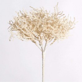 Τεχνητό Μπουκέτο Λεβαντίνη 7691-7 31cm Cream Supergreens CREAM