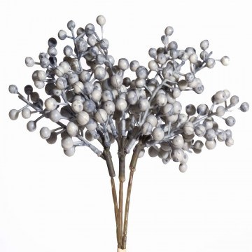 Τεχνητό Μπουκέτο Σαμπούκος 4691-7 28cm Blue Supergreens