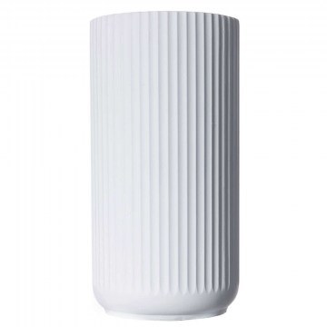 Plant Pot ClayStripe A-7170-8 26x26x50cm White Supergreens