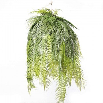 Τεχνητή Κρεμαστή Ρίζα Αρέκα Malagasy 3371-7 142cm Green Supergreens