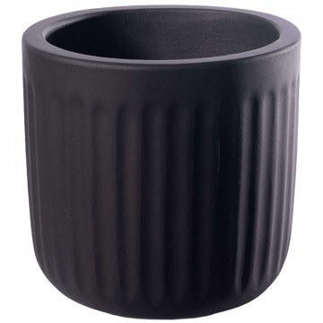 Plant Pot Cement UrbanBloom B-2570-8 33x33x30cm Black Supergreens