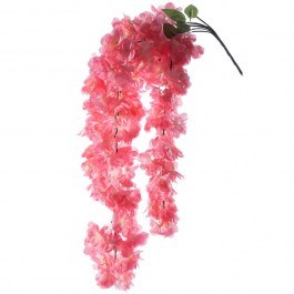 Τεχνητή Κρεμαστή Γλυσίνια Venusta 2181-7 74cm Pink Supergreens PINK