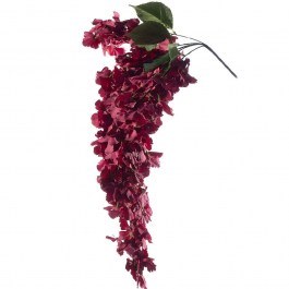 Τεχνητή Κρεμαστή Γλυσίνια Venusta 3181-7 74cm Red Supergreens RED