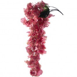 Τεχνητή Κρεμαστή Γλυσίνια Venusta 5181-7 74cm Pink Supergreens PINK