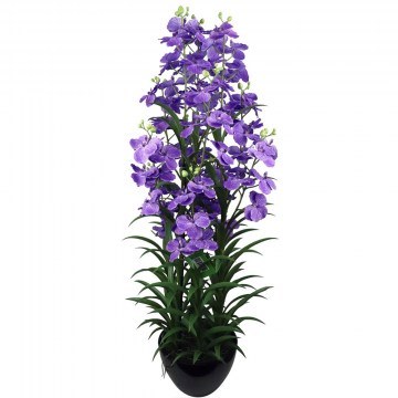 Τεχνητό Φυτό Ορχιδέα Cymbidium Orchid 4401-6 120cm Purple Supergreens